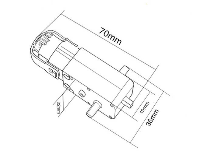 Gear Motor Wheel Kit