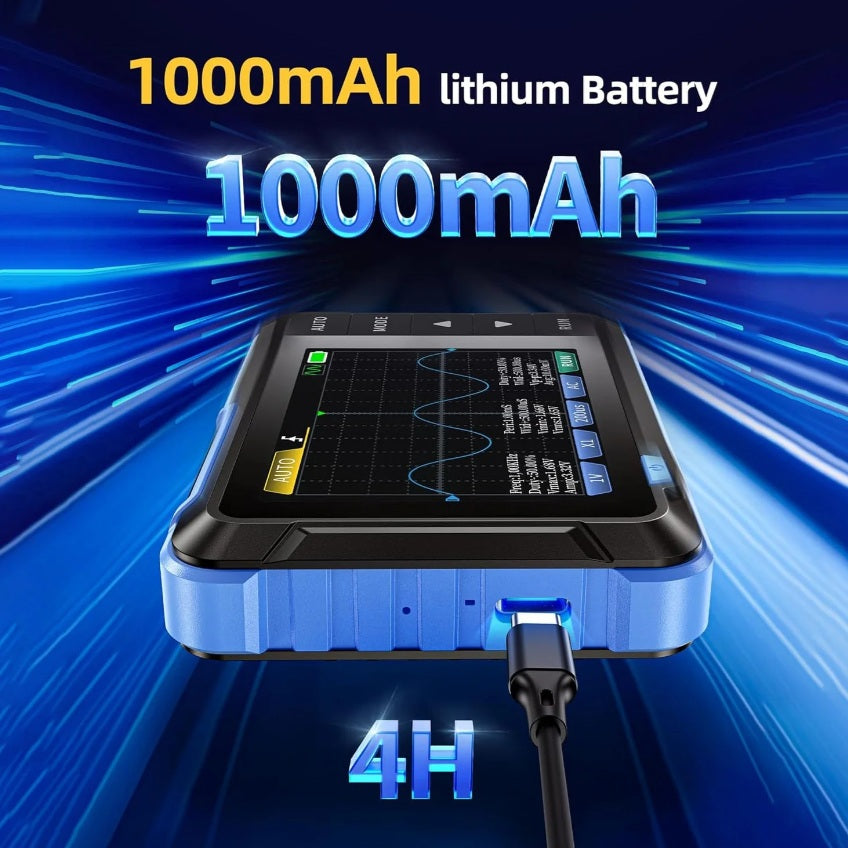 FNIRSI DSO-153 Mini Digital 2-in-1 Oscilloscope Waveform & Signal Generator