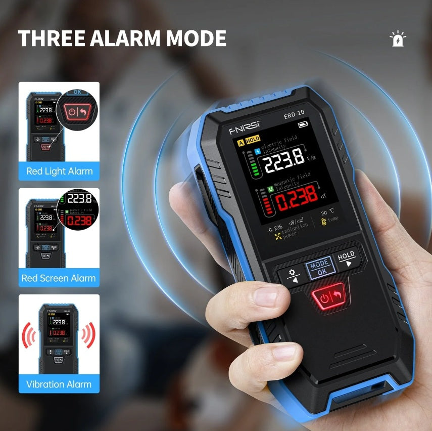 FNIRSI ERD-10 4-in-1 Electromagnetic Radiation Detector