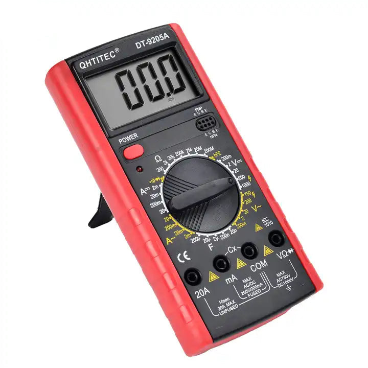 Multimeter DT-9205 - Capacitance, Resistance, Voltage, Current