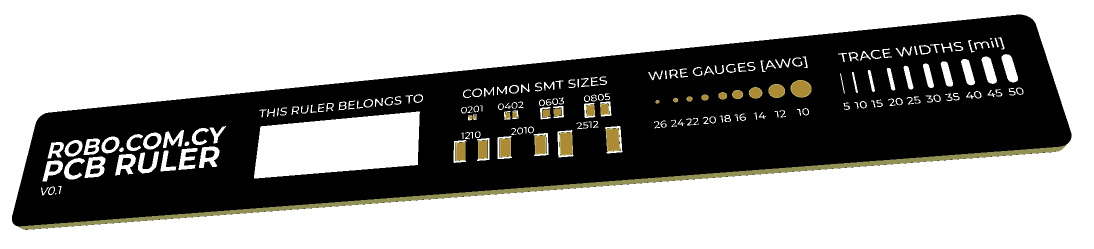PCB Ruler