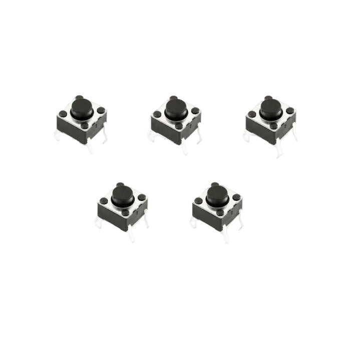 Push Button - Micro Tactile Momentary Switches for Arduino & Electronics 5x