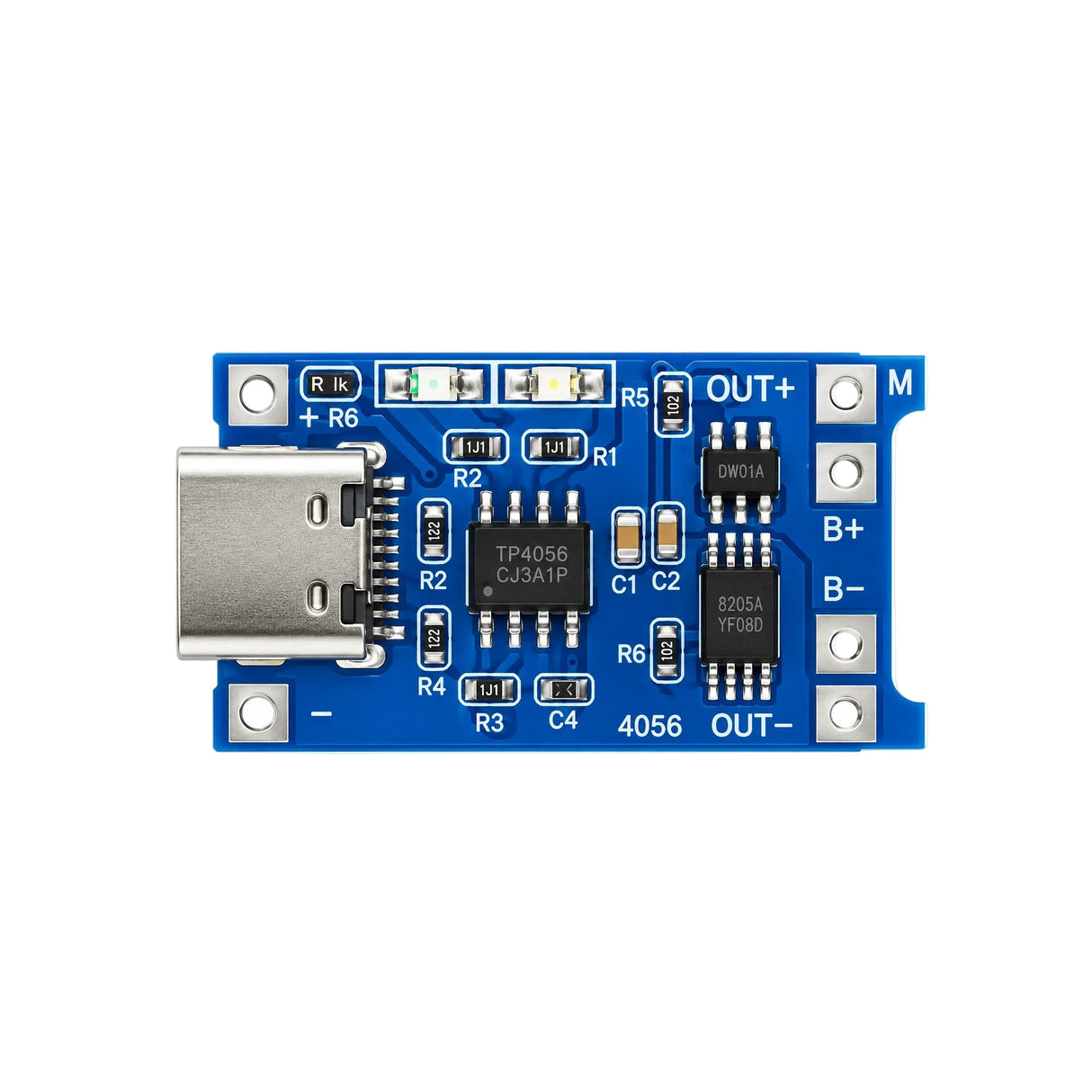 TP4056 1A Lithium Battery Charging & Protection Module