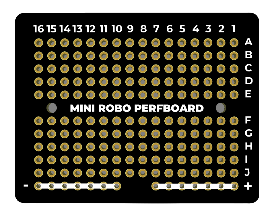 Perfboard - ROBO Mini Extended Version
