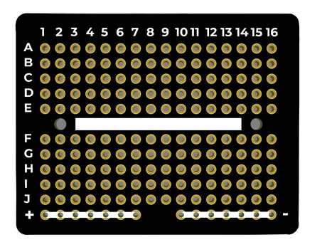 Perfboard - ROBO Mini Extended Version