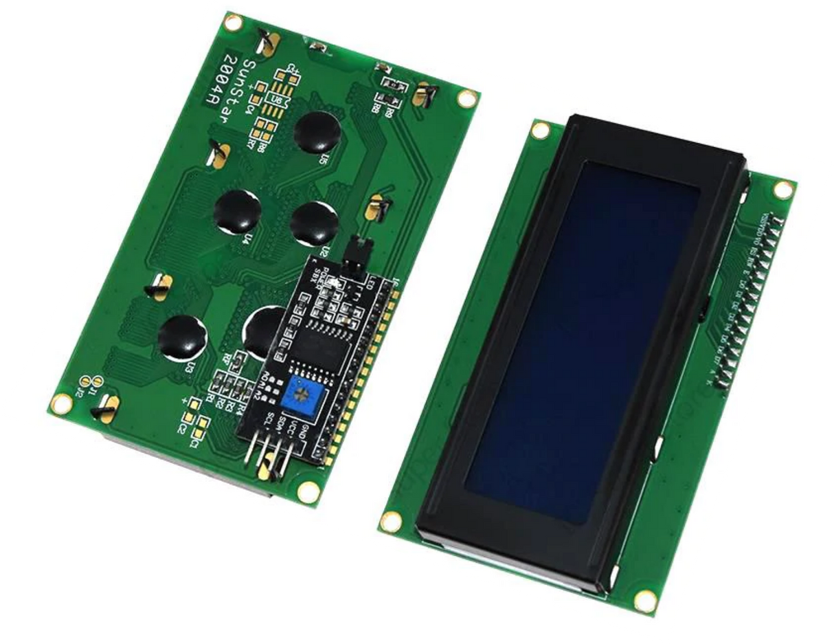 LCD 20x4 Display Blue Backlight