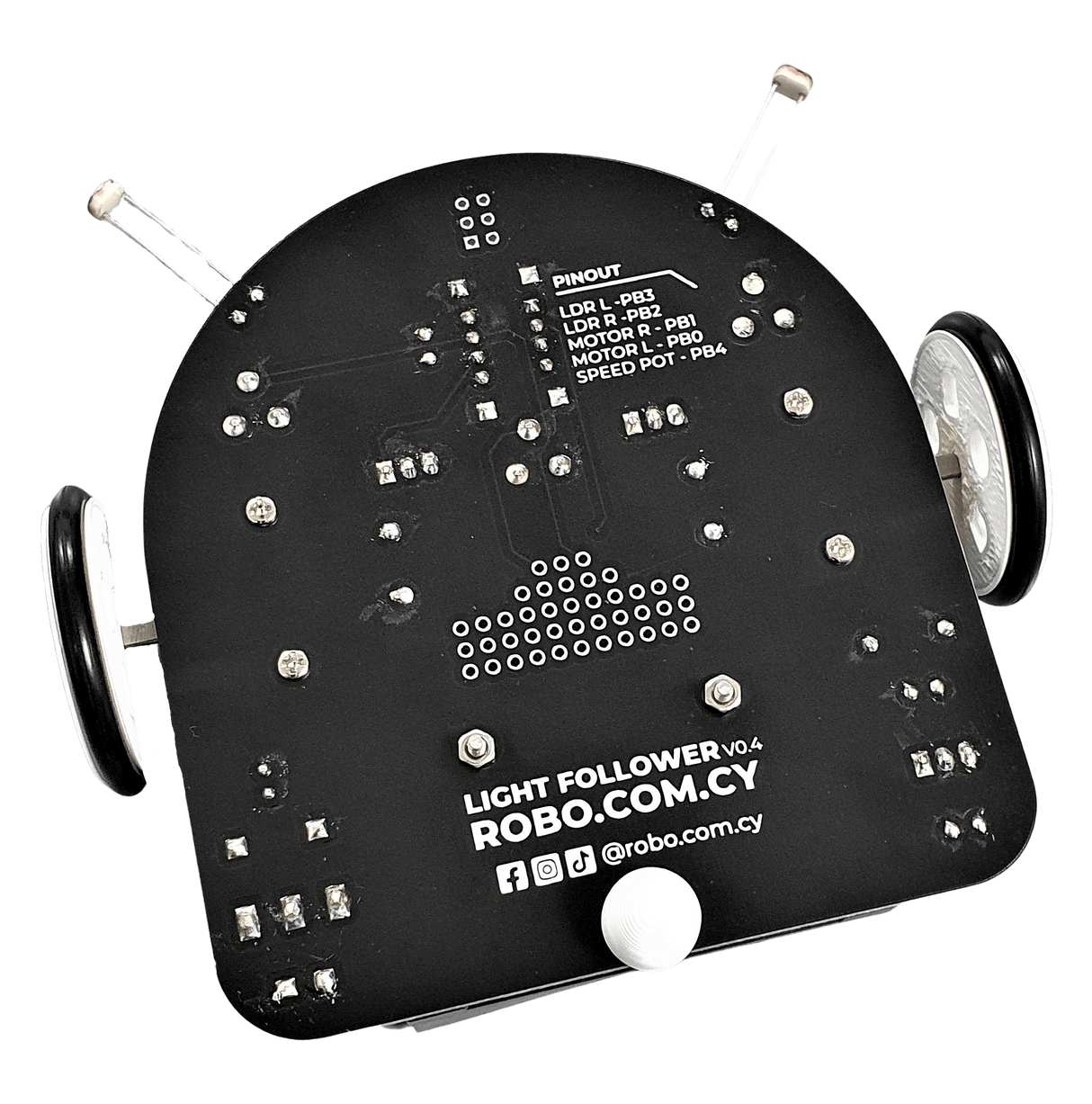 Light Follower Robot 🤖