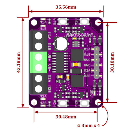 Dual Motor Controller - Maker Drive