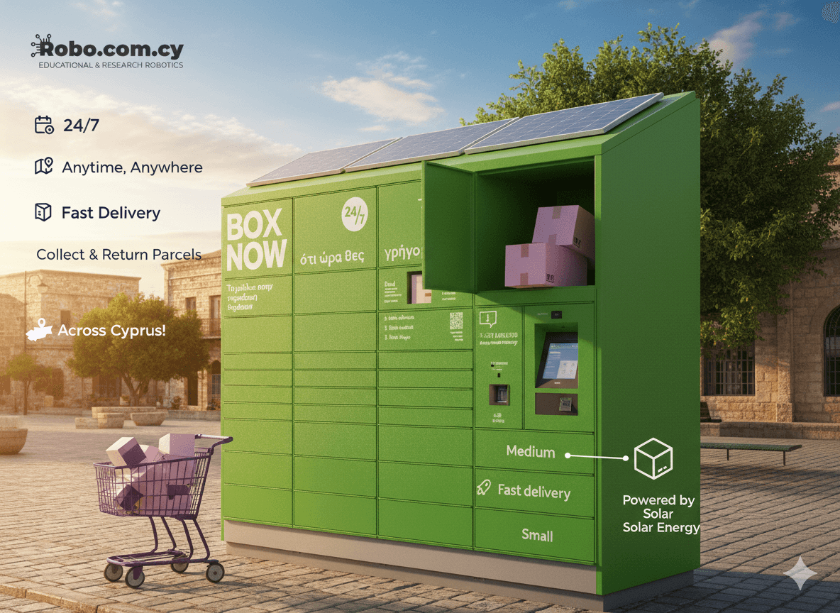 New Box Now Shipping Option - Available for Cyprus & Greece 🚀