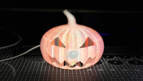 Glowing pumpkin cover photo.
