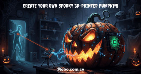 Create your own Kypruino / Arduino Interactive 3D Printed Spooky Pumpkin! - Workshop