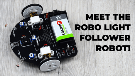 Meet the ROBO light follower robot 🤖