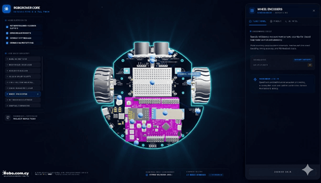 RoboRover Core | Lab Explorer: The Interactive 3D Manual Replacing Boring Robotics PDFs