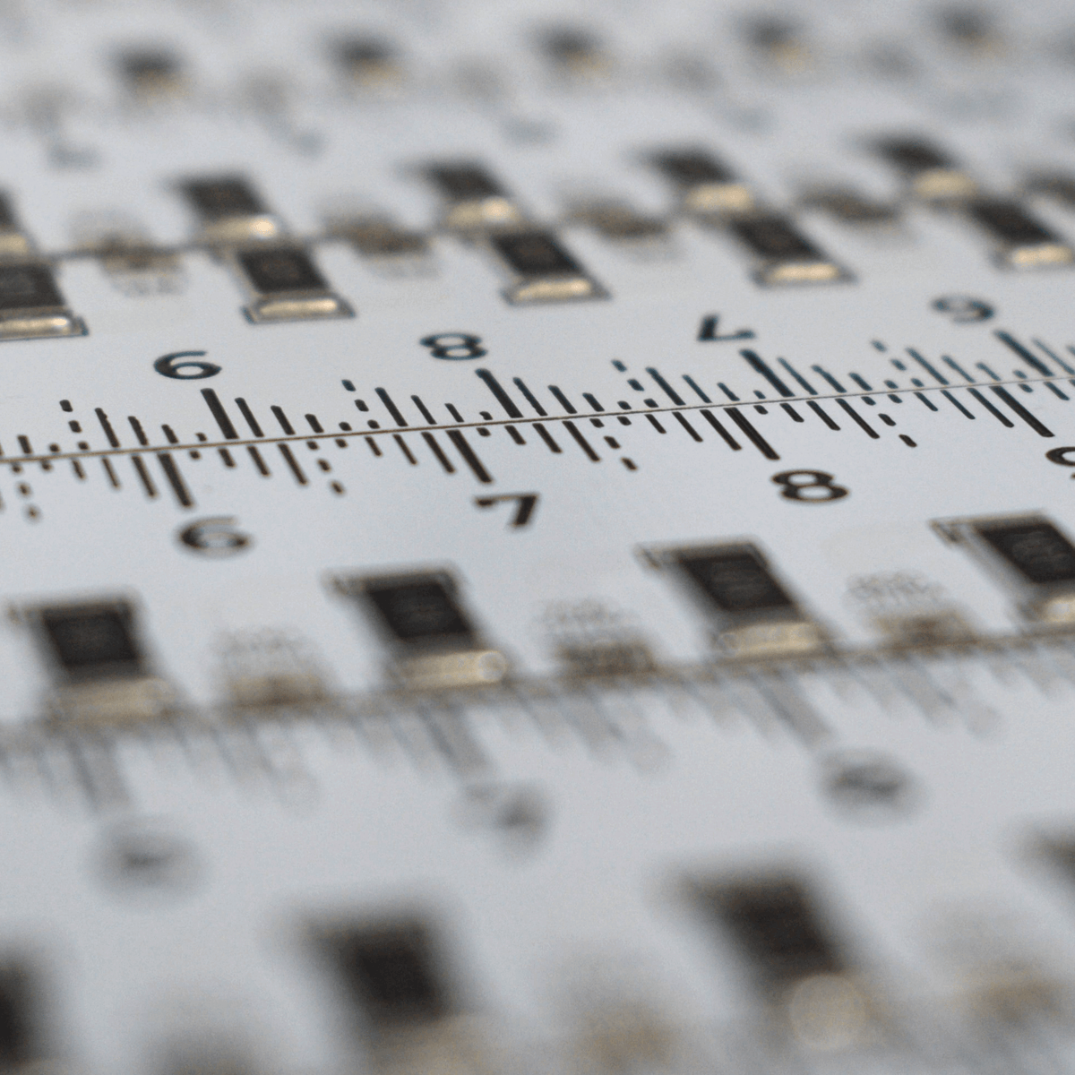 ROBO Ruler - PCB FR4 Precision Ruler Cyprus | ROBO CY