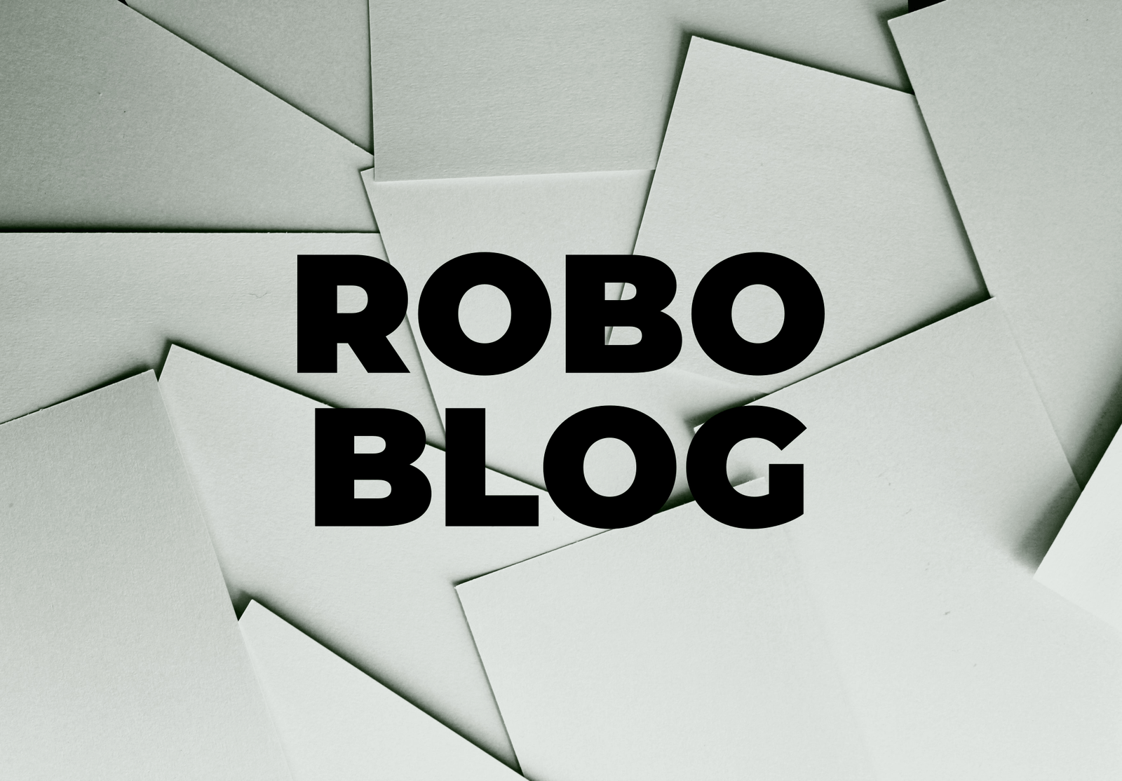 The start of Robo's Blog 🚀