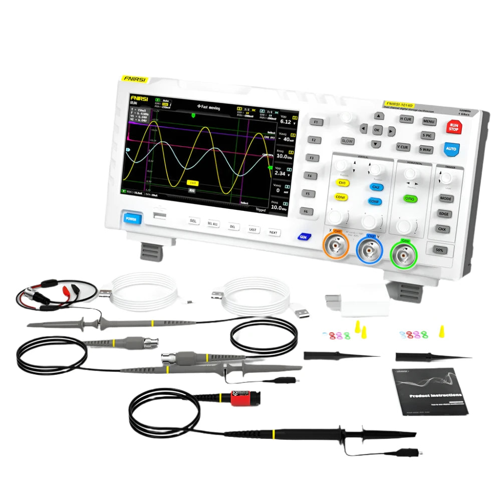 FNIRSI 1014D Dual Channel Digital Storage Oscilloscope