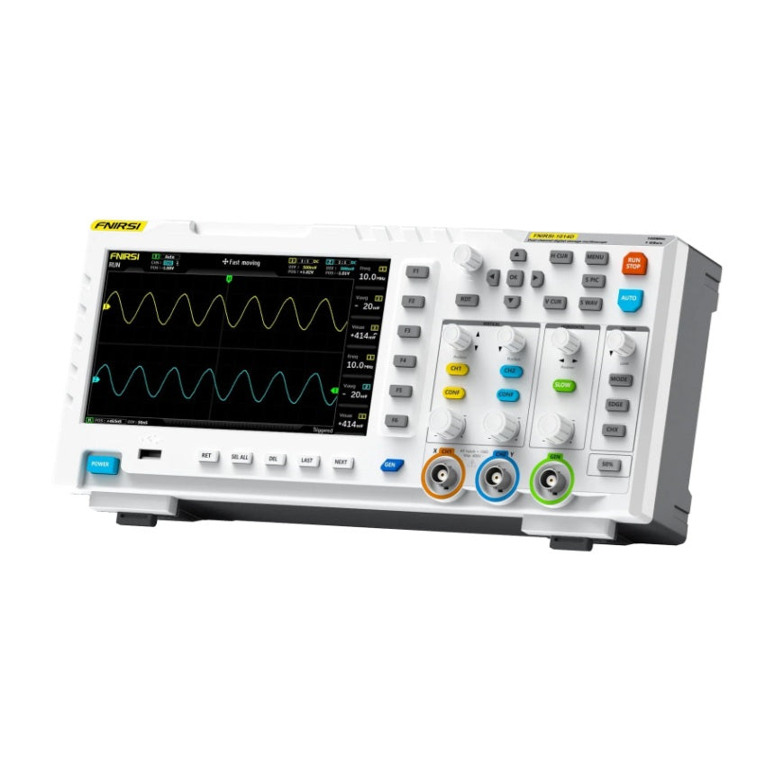 FNIRSI 1014D 2-IN-1 Dual Channel 100MHz 1GS/s Digital Oscilloscope & Signal Generator