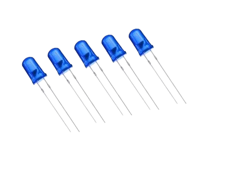 Blue Led 5mm 5x