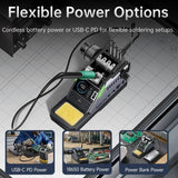 FNIRSI DWS-P2 100W Portable Soldering Station - F210 Std.
