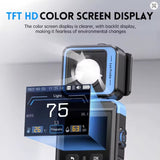 FNIRSI FPM-02 Professional Color Screen Lux Meter 3-in-1 Precision Illuminance Tester & Temperature & Humidity Meter