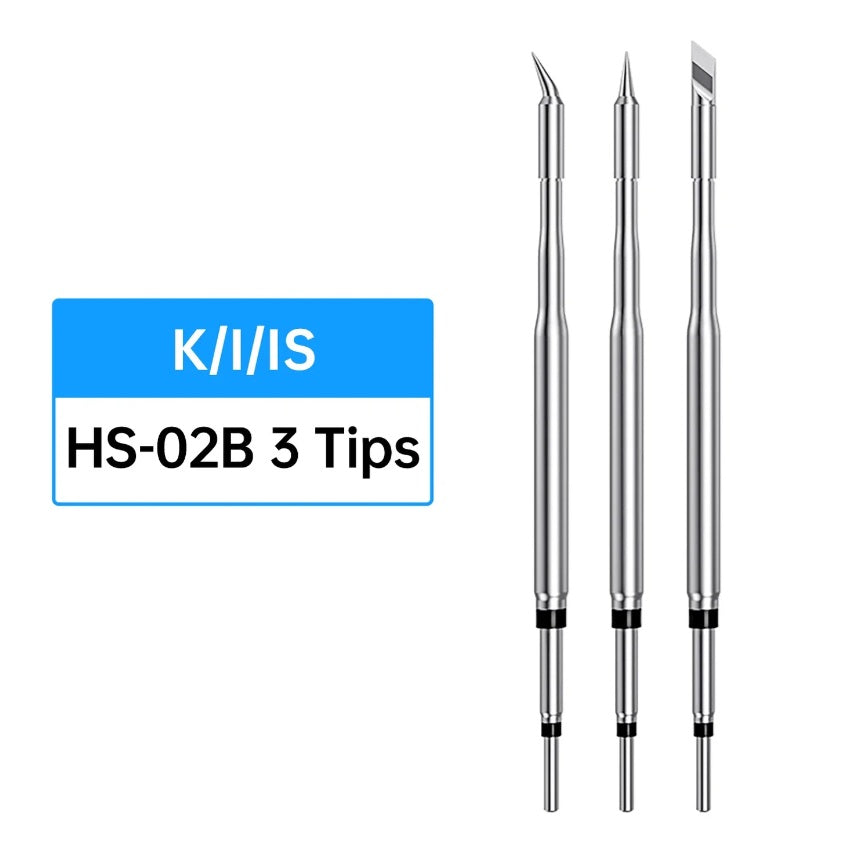 FNIRSI HS-02B Replacement Soldering Tips (K / I / IS)