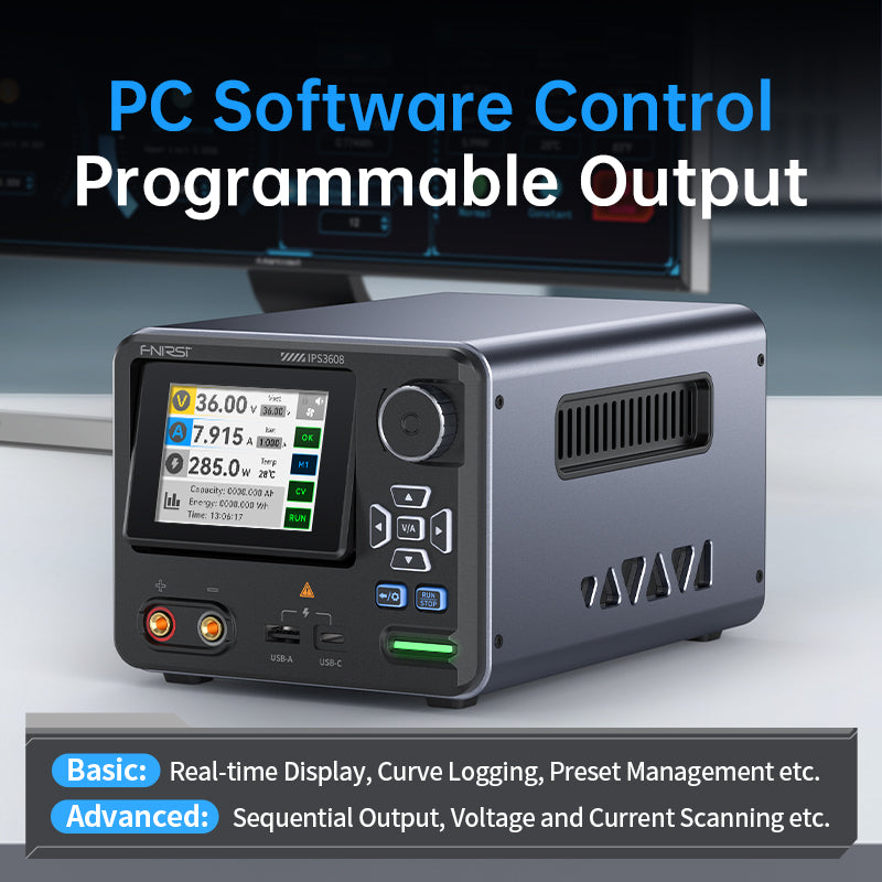 FNIRSI IPS3608 - AC/DC Intelligent Digital Control Lab Power Supply