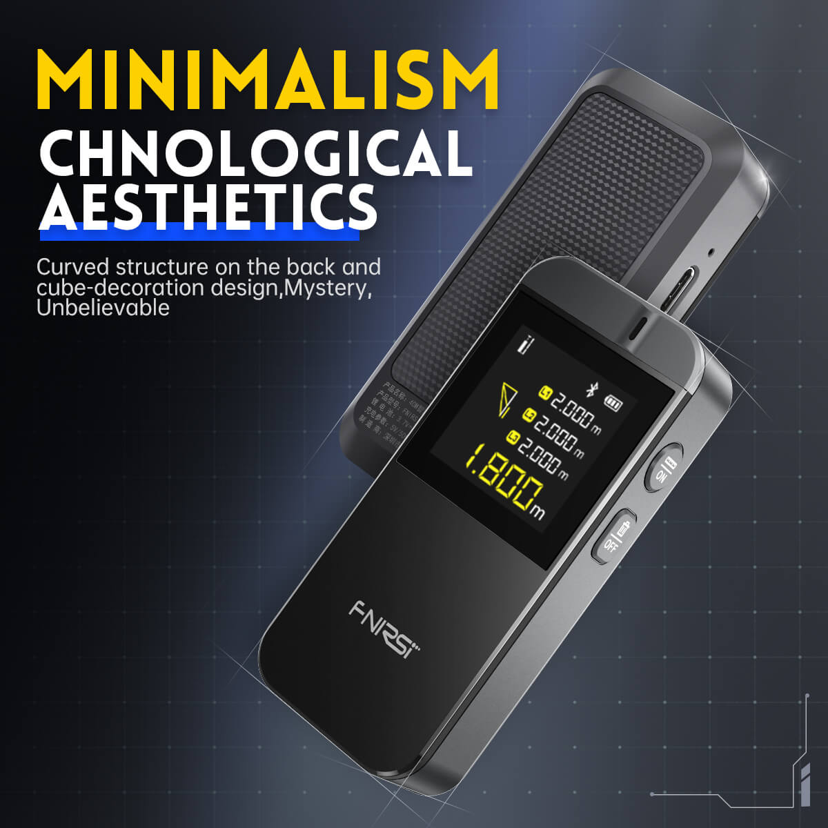 FNIRSI IR40 Smart Laser Rangefinder