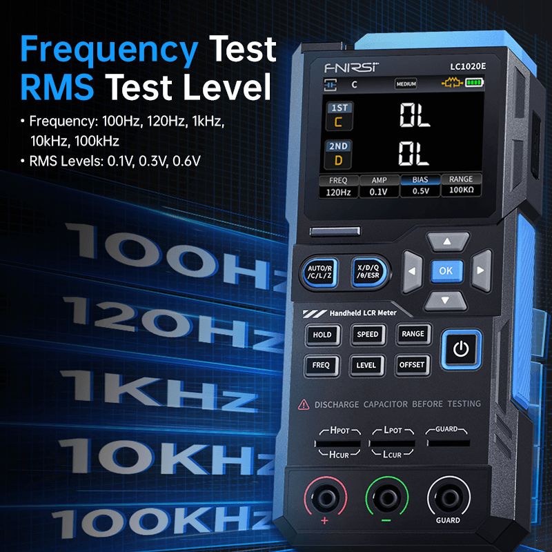 FNIRSI LC1020E High Precision Handheld LCR & ESR Meter