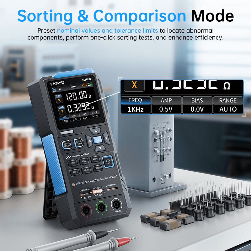 FNIRSI LC1020E High Precision Handheld LCR & ESR Meter