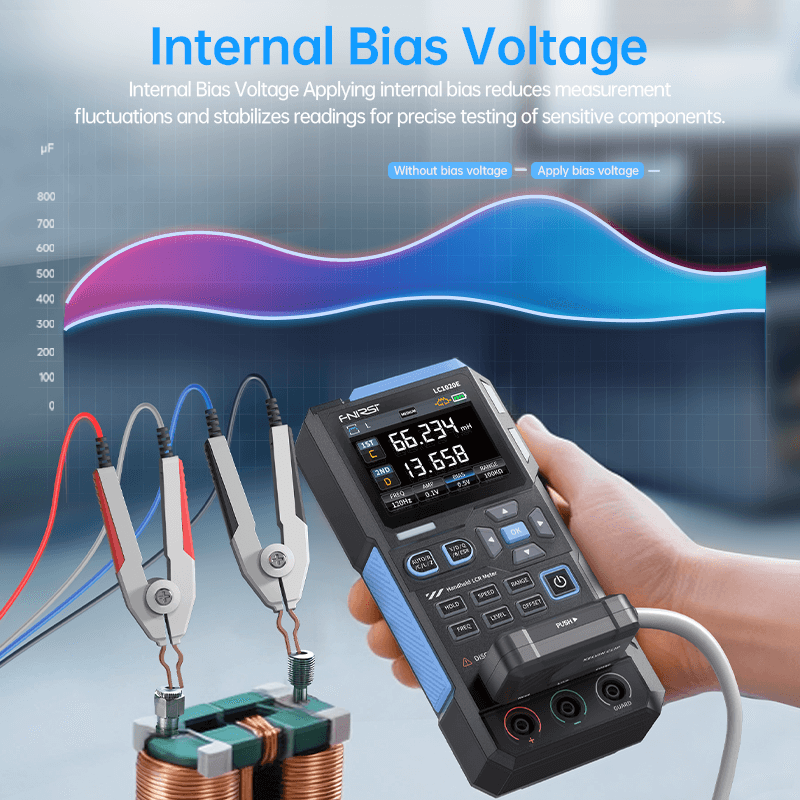 FNIRSI LC1020E High Precision Handheld LCR & ESR Meter