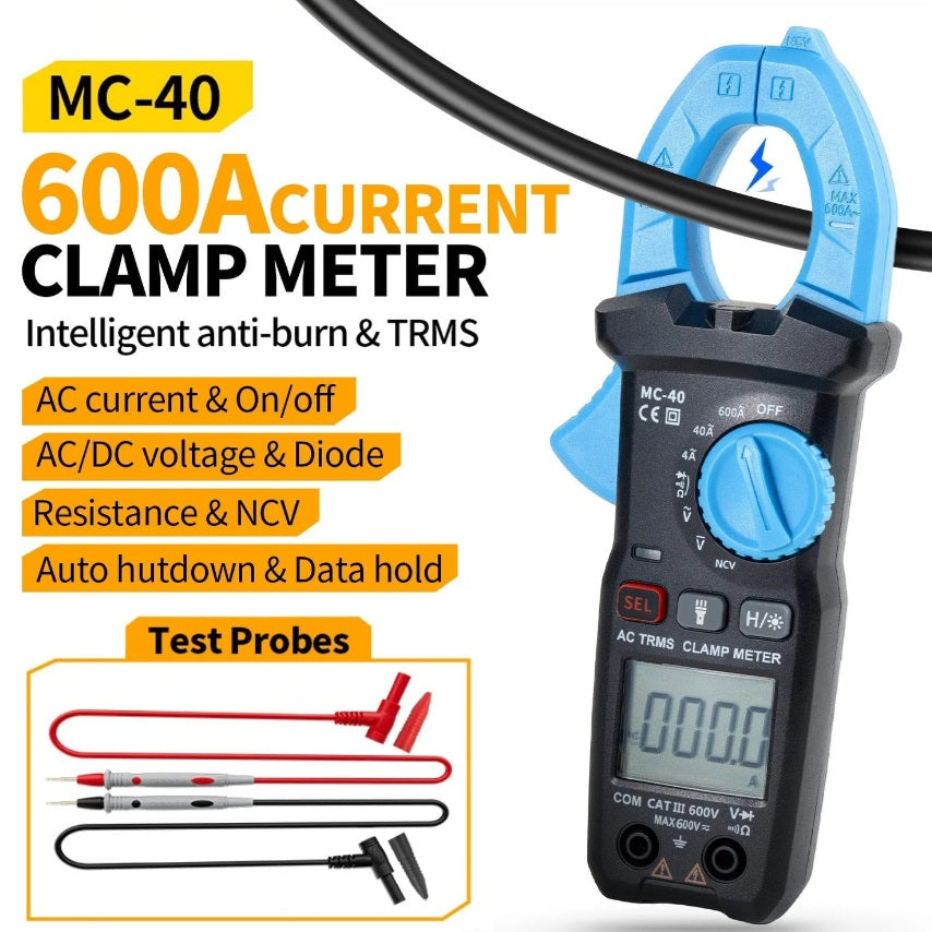 FNIRSI MC-40 Digital Clamp Meter Multimeter