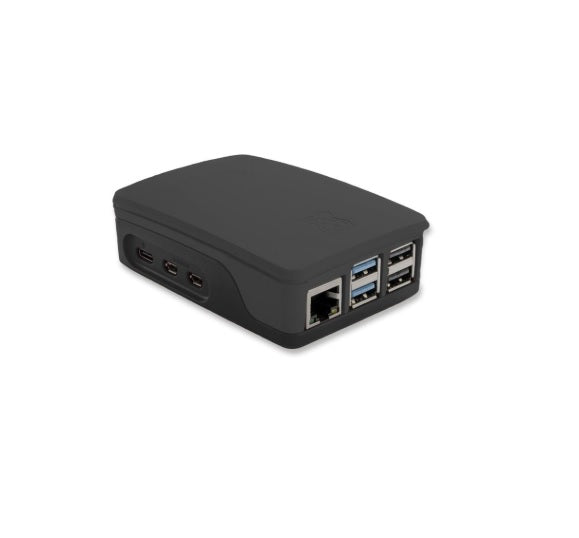 Raspberry Pi 5 Case with Fan - ABS Enclosure with PWM Cooling & Power Button