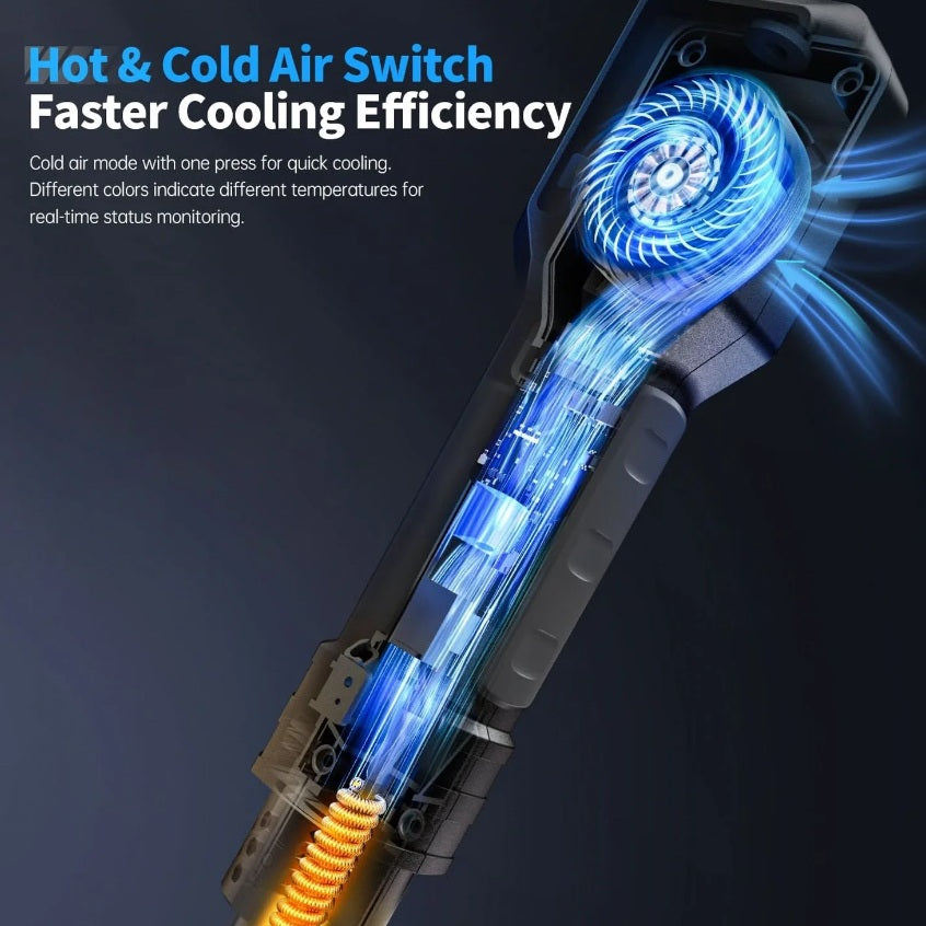 FNIRSI SAG-55 Pro Intelligent Hot Air Gun 550W