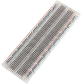 Solderless Breadboard 830 Tie Points - Transparent
