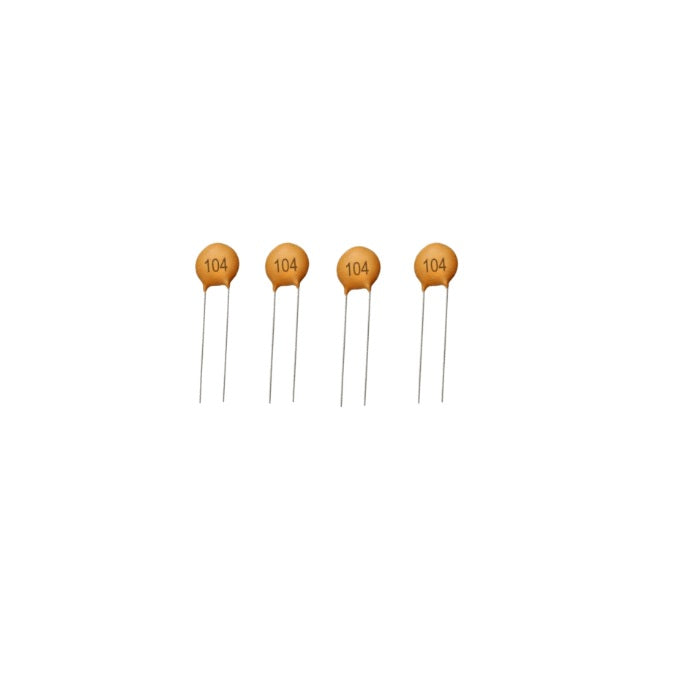 Capacitor Ceramic 100nF (104) 4x