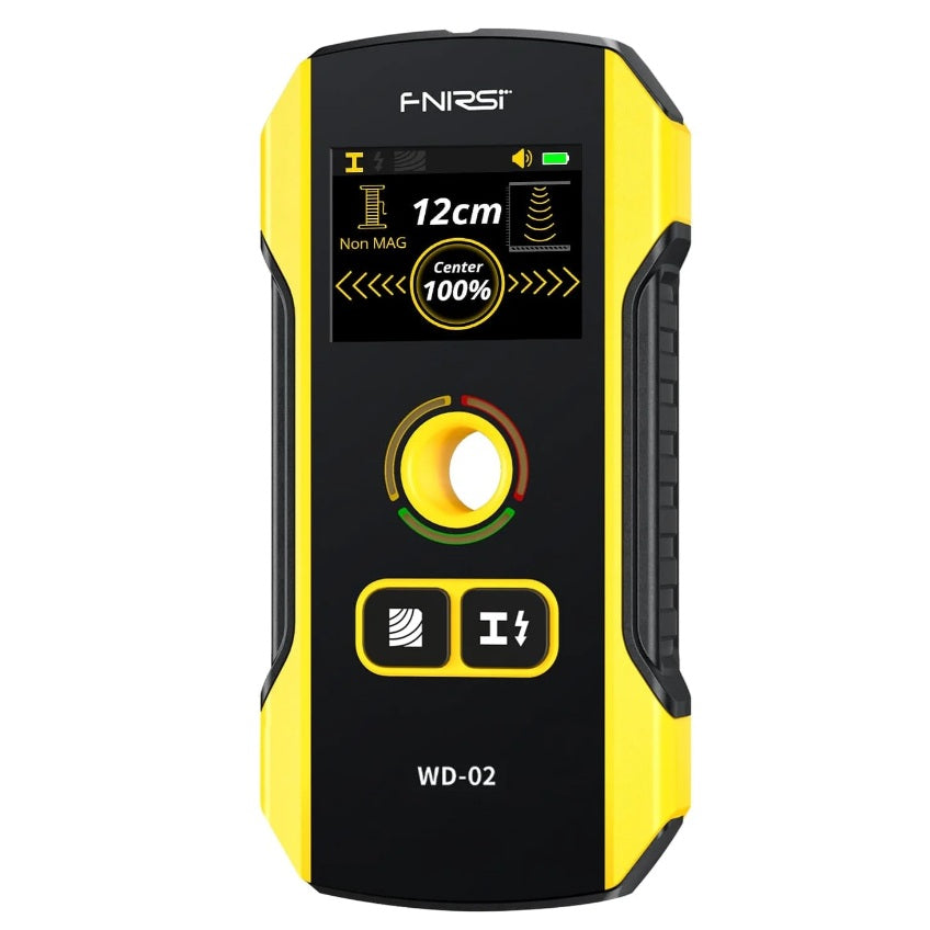 FNIRSI WD-02 Wall Detector Scanner - Metal, Wood & Live Wire Detector
