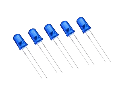 Led Blue 5mm 5x