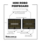 ROBO Mini Extended Version Perfboard PCB for Prototyping & Soldering