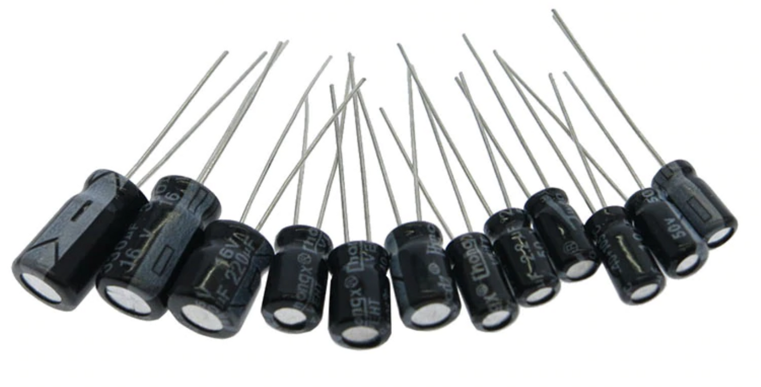 Capacitor Electrolytic Kit 120 pcs