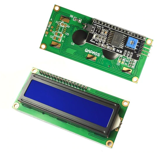 LCD 16x2 Display Blue Backlight