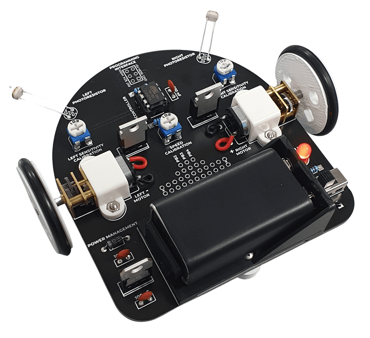 Light Follower Robot 🤖