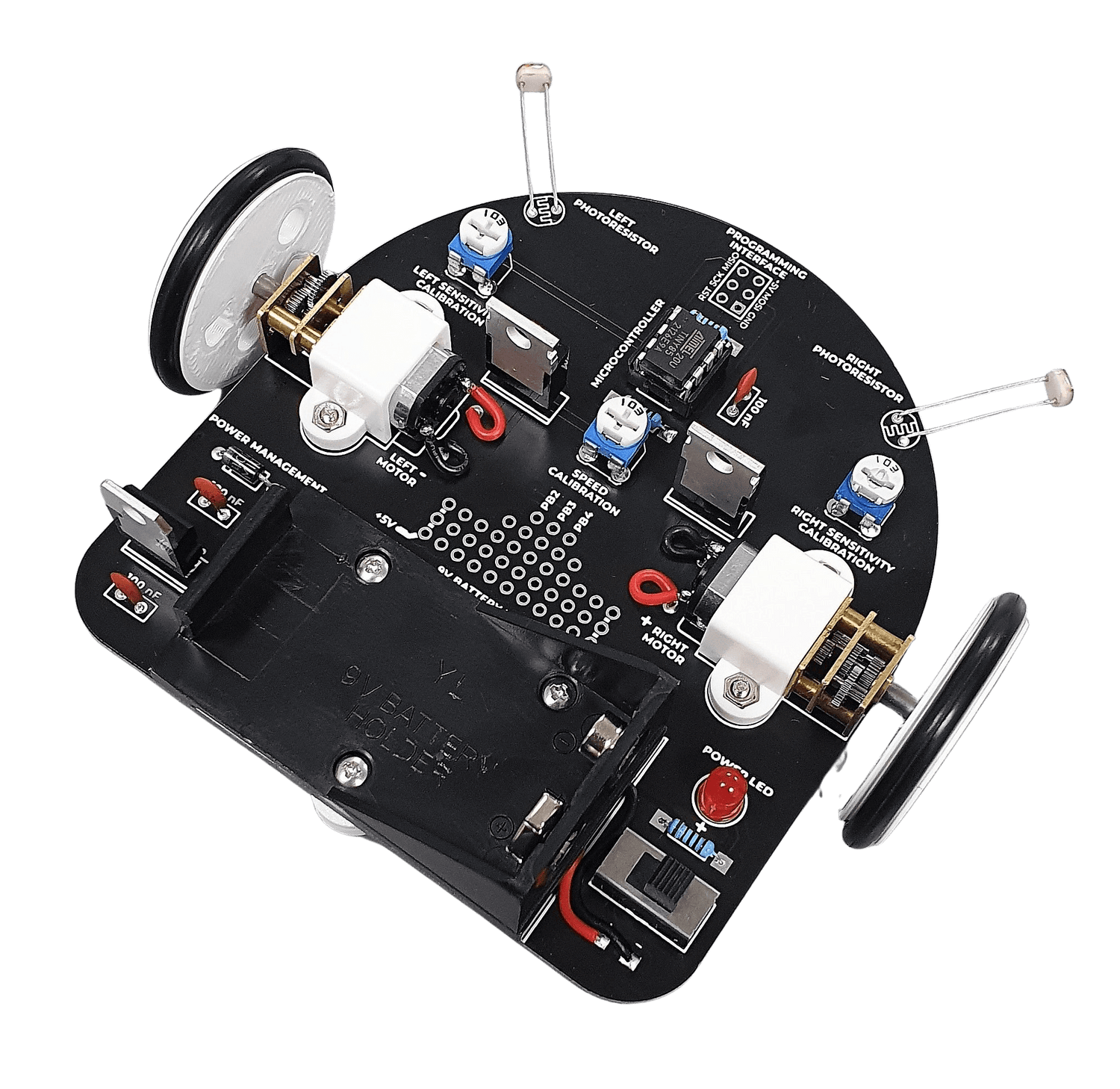 Light Follower Robot 🤖