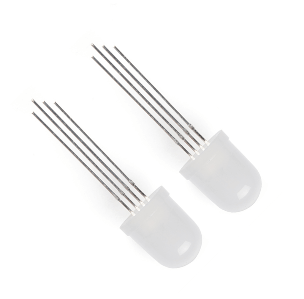 RGB Led 5mm Diffused 2x