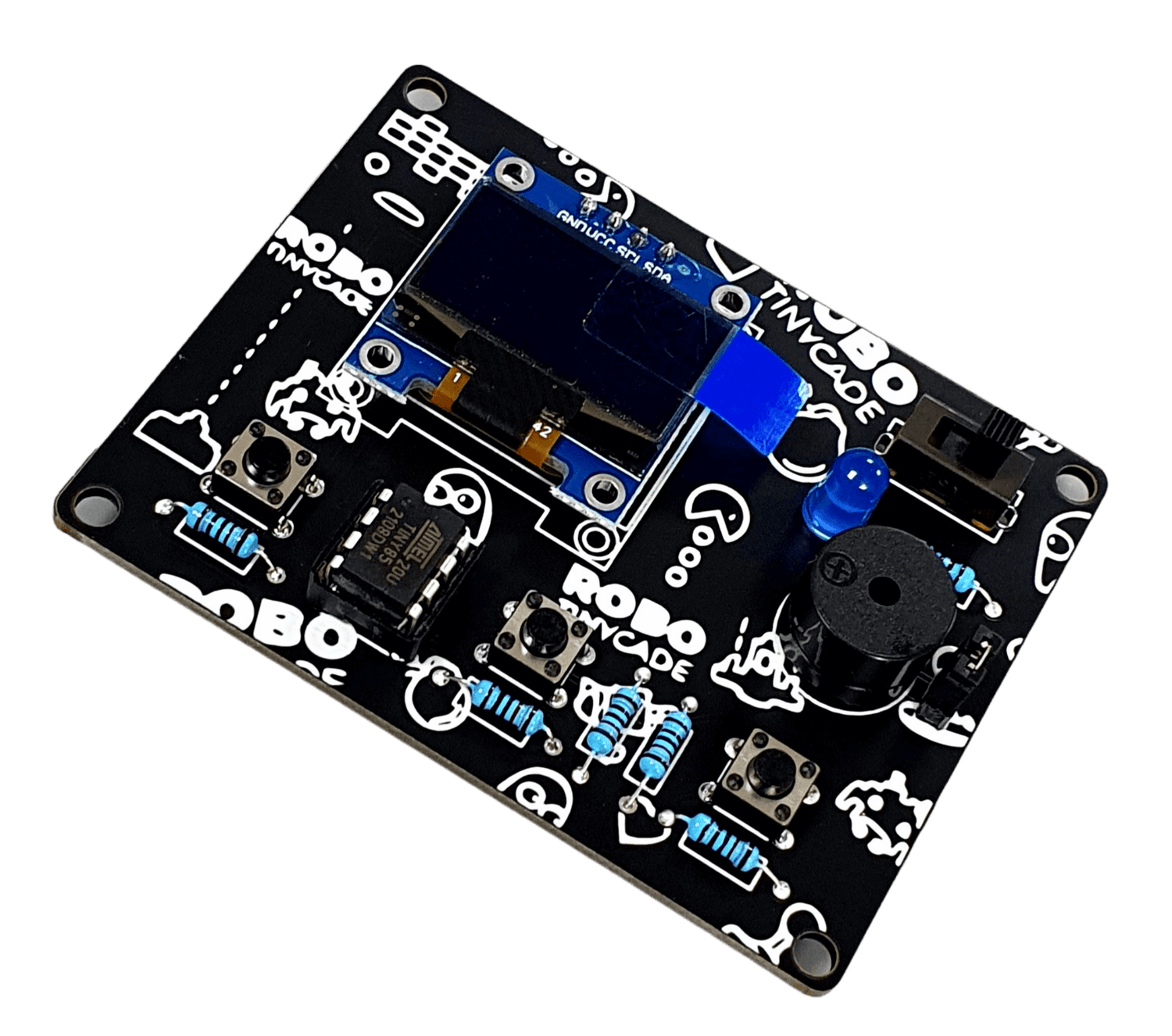 Tinycade - 8bit arcade machine